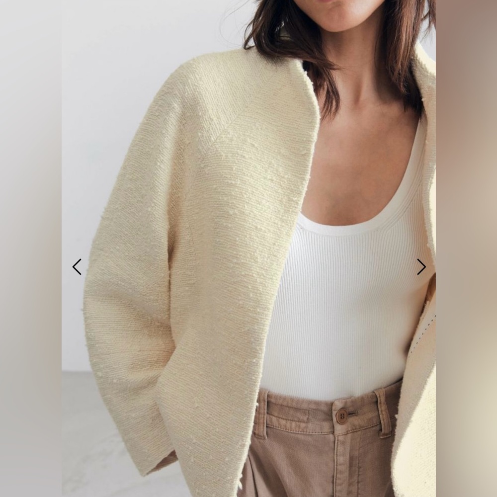 Drykorn jacket off white NEW size 8